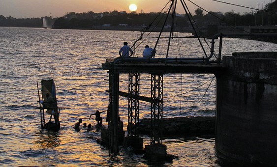Sunset at Lake Bhopal