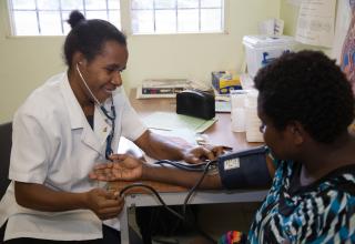 nurse in papua new guinea