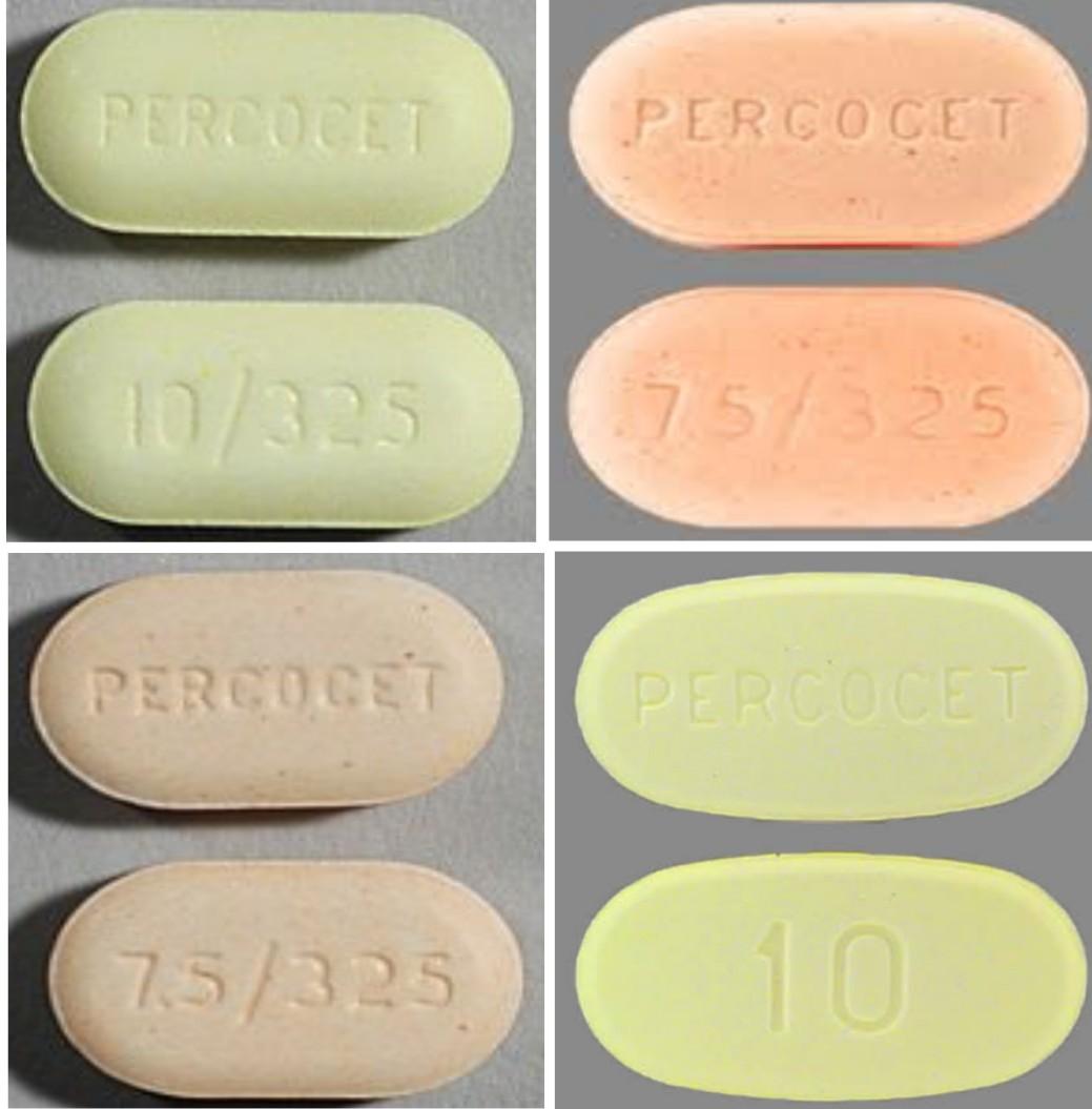 What Does Percocet Look Like? Public Health