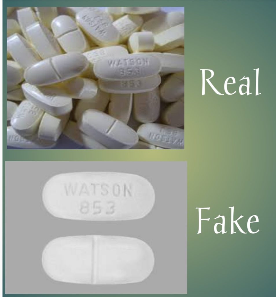 How to Spot Fake, Counterfeit Watson 853 White Pill [Norco] Public Health