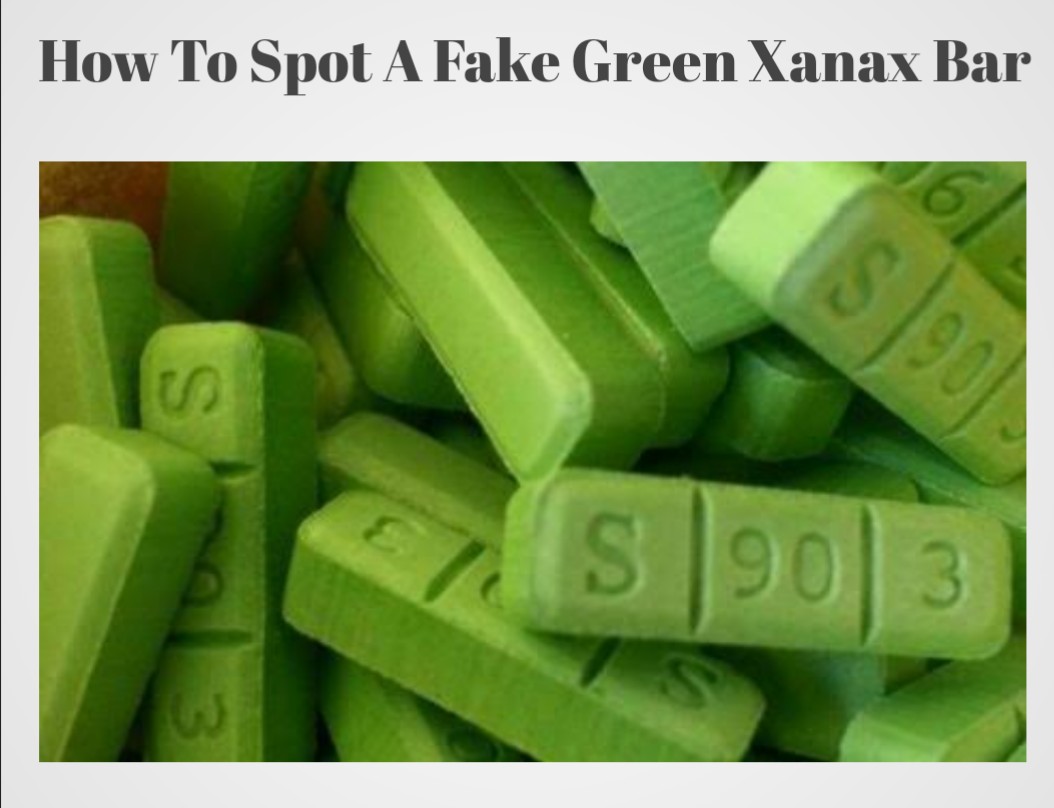 Real xanax bars vs generic