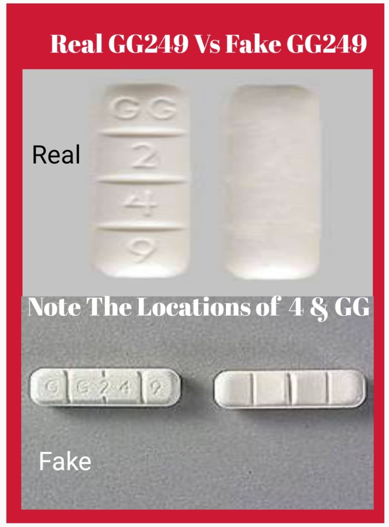 pictures of fake gg249 bars