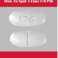 how to spot 176 pill fake