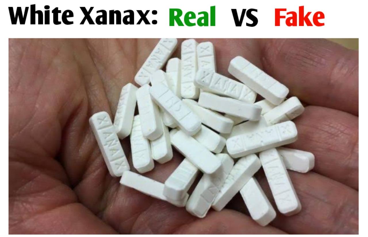 Fake White Xanax Bars