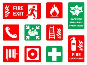  Fire Safety Signs