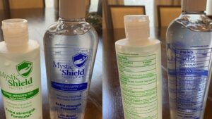 Mystic Shield Protection hand sanitizer
