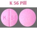 k 56 pink pill