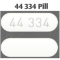 44334 White Pill