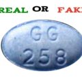GG258 blue pill fake