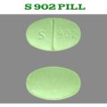 Green Football Xanax S 902 Pill
