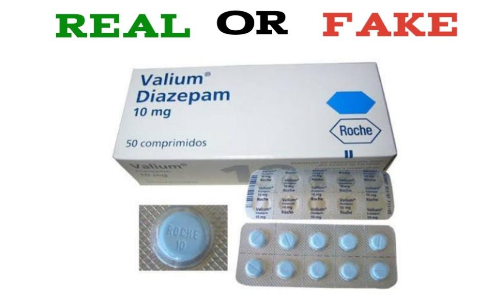 Fake Diazepam (Valium) Pills