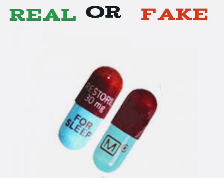 How To Spot Fake Temazepam (Restoril) Pills