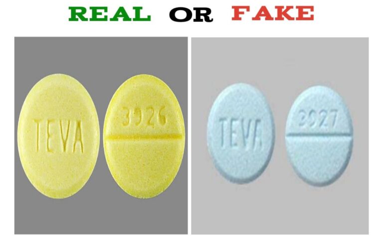 How To Spot Fake Teva Diazepam (3926 And 3927) - Public Health