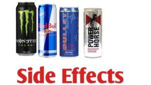 Side Effects of Power Horse, Monster, Bullet and Climax Energy drinks