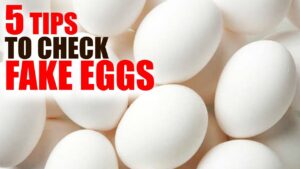 how to spot fake egg