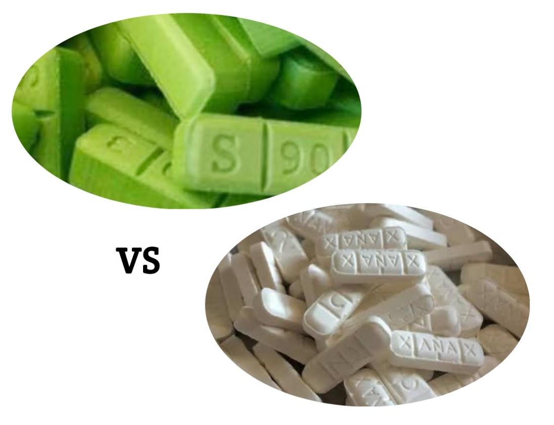 Difference Between White and Green Xanax