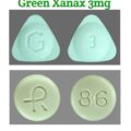 Green Xanax 3mg