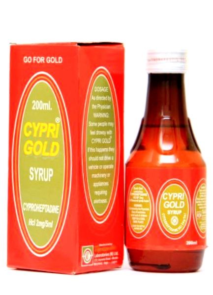 is cypri gold good for weight gain