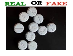 Fake MSJ Diazepam Pills