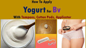 How to use yoghurt tampon for a yeast infection