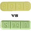 R039 Xanax Bar VS Green Xanax S 90 3 Bar