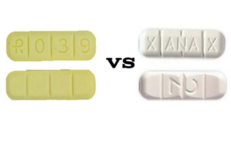 R039 Yellow Bars VS White Xanax Bars Differences and Similarities