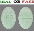 187 Green Pill Fake