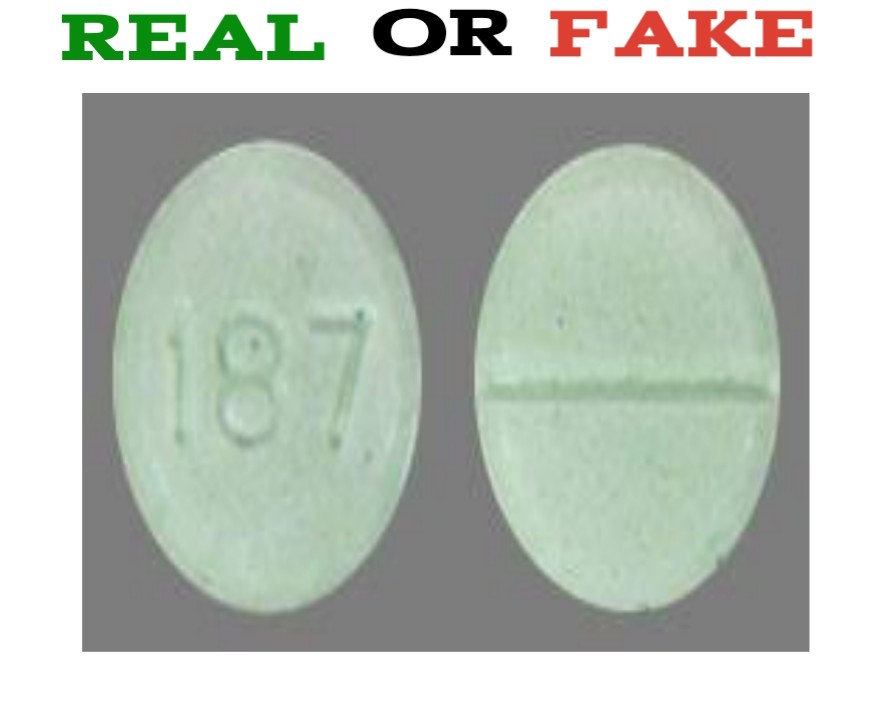 187 Green Pill Fake