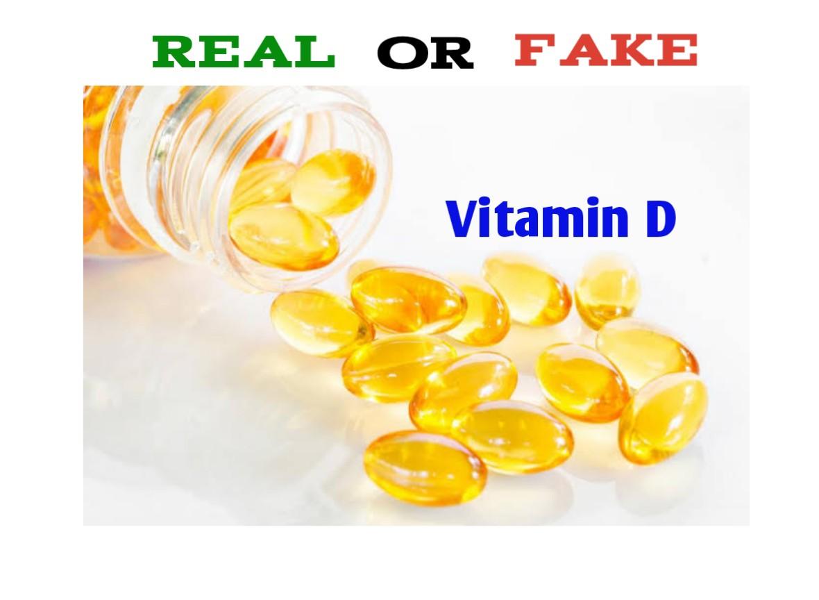 Fake Vitamin D Supplements