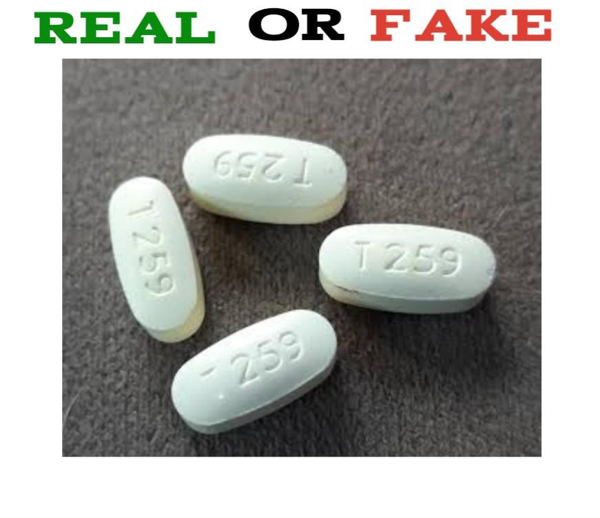 T 259 Yellow Pill Fake