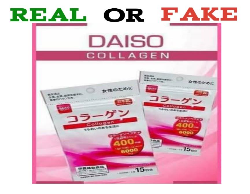Fake Daiso Collagen