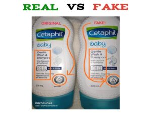Fake Cetaphil Baby Wash Vs Original