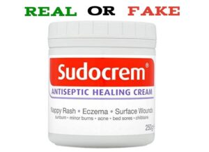 How to Spot Fakes Sudocrem