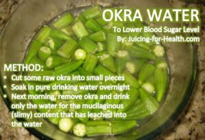 How to Use Okra Water For Diabetes