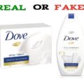 fake vs real dove soap