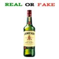 Fake Jameson whiskey