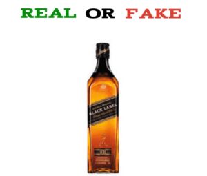 Fake Johnnie Walker vs Real