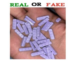 fake purple xanax bars