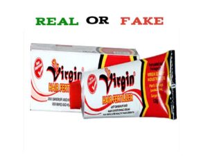 Fake And Original Virgin Hair Fertilizer