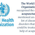 World Health Organization Acupuncture List Of Conditions