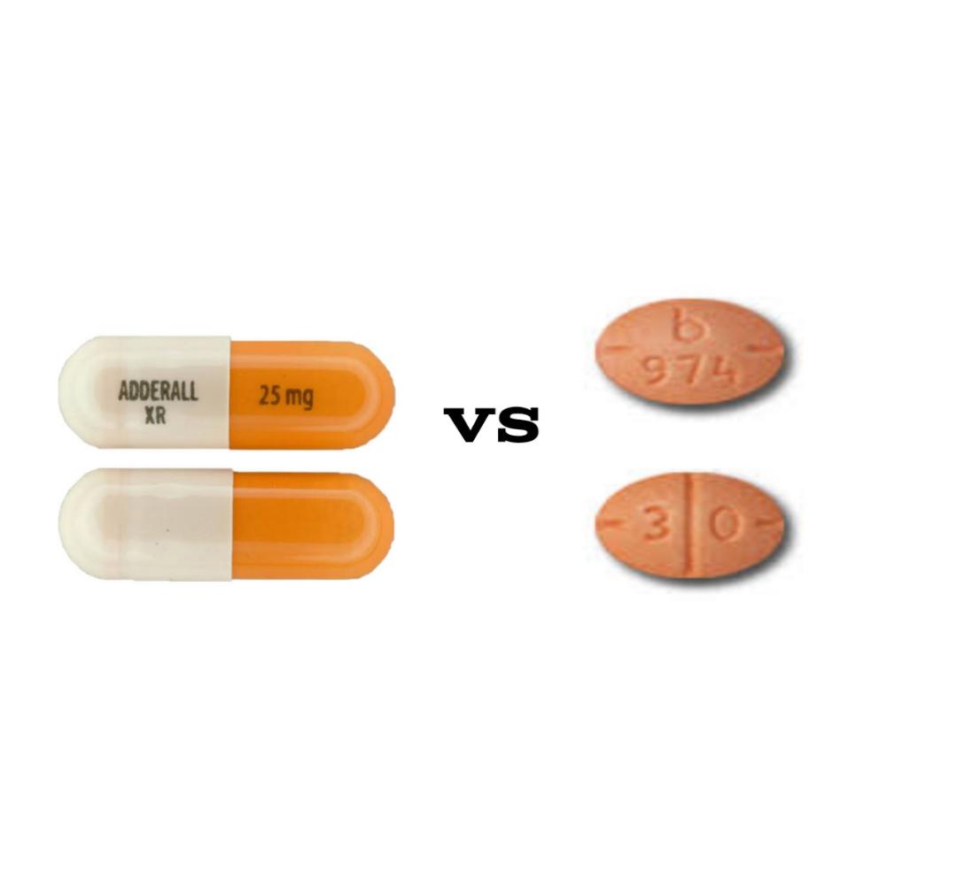 Differences Similarities b974 Adderall - Health