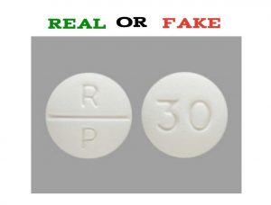 How to Spot Fake RP 30 Pills Vs Real