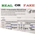 spot Fake Vaccine Cards