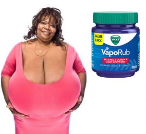 How To Reduce Breast Size With Vicks