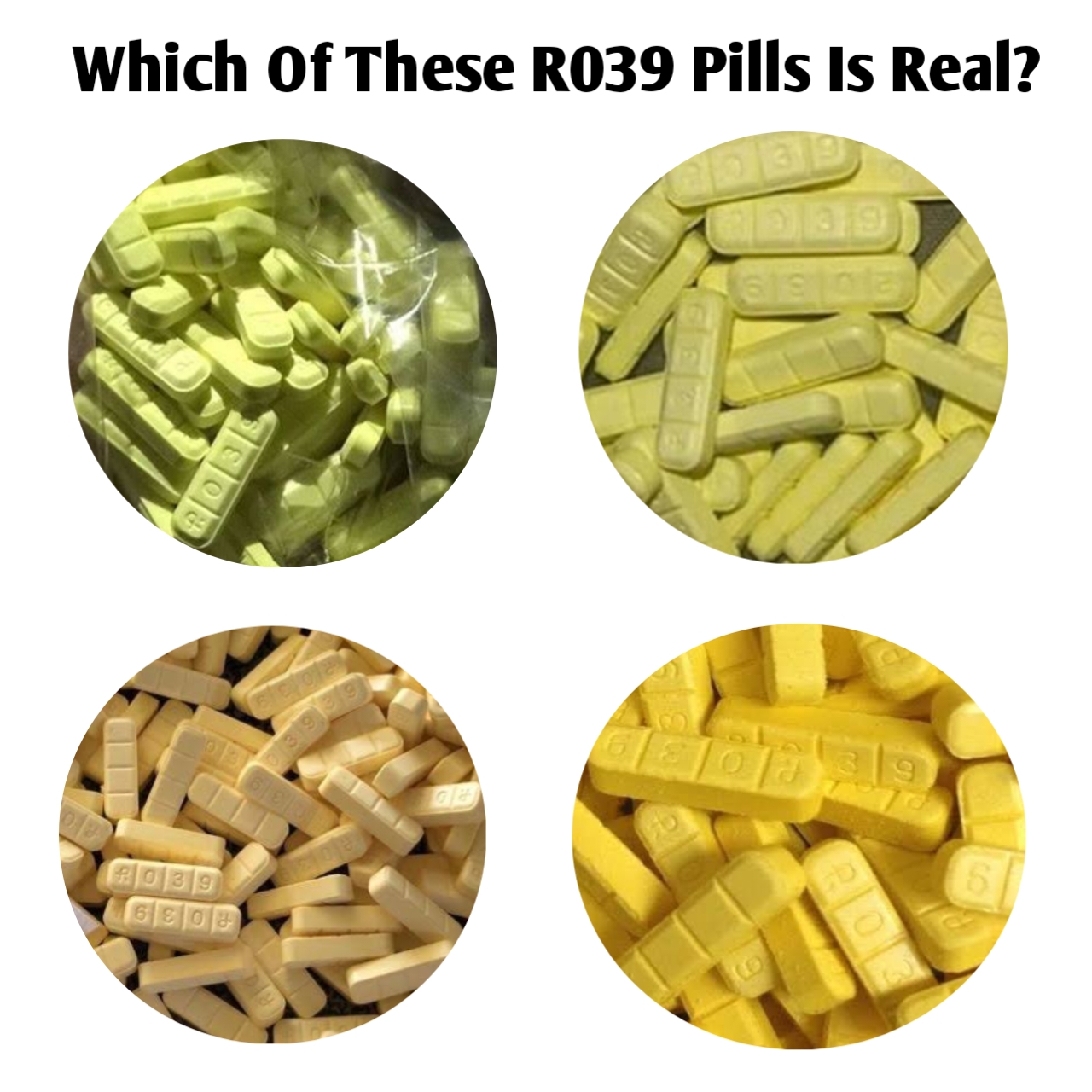 Fake R039 Pill
